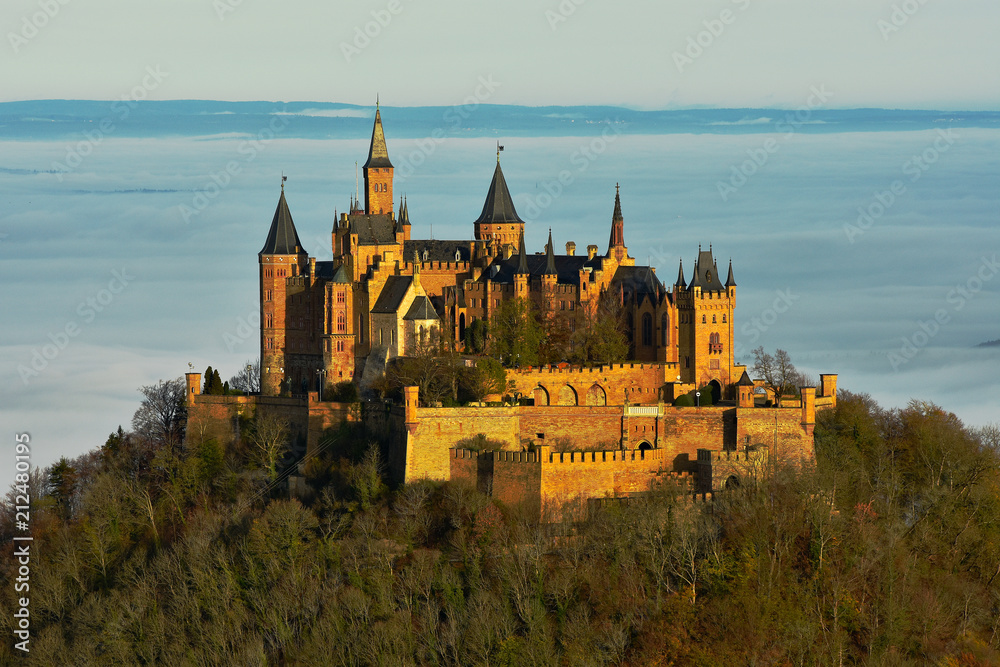 Burg Hohenzollern, Baden Würtemberg; Deutschland