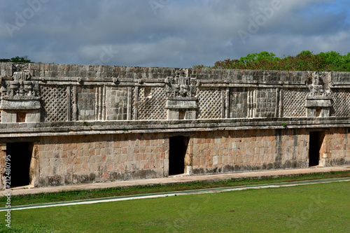 Uxmal; United Mexican State - may 18 2018 : pre Columbian site photo