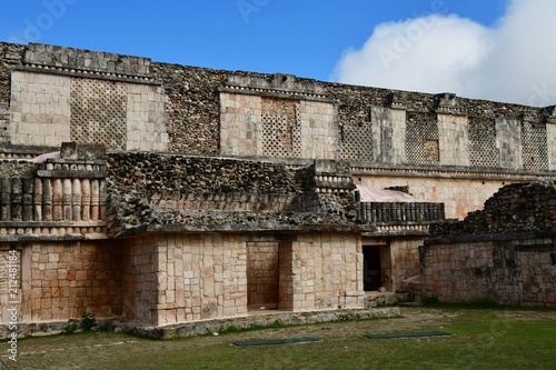 Uxmal; United Mexican State - may 18 2018 : pre Columbian site photo