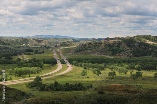 Interstate 94, Theodore Roosevelt National Park, North Dakota