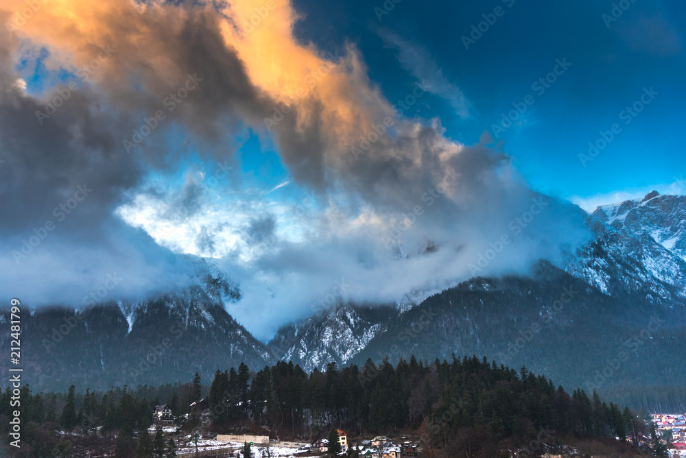 Winter in Bucegi Mountains