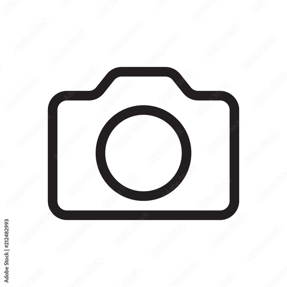 Icon camera. Logo, design, universal, business, social media. Pixel perfect. Vector Eps10. Icon camera. Logo, design, universal, business, social media. Pixel perfect. Vector Eps10.