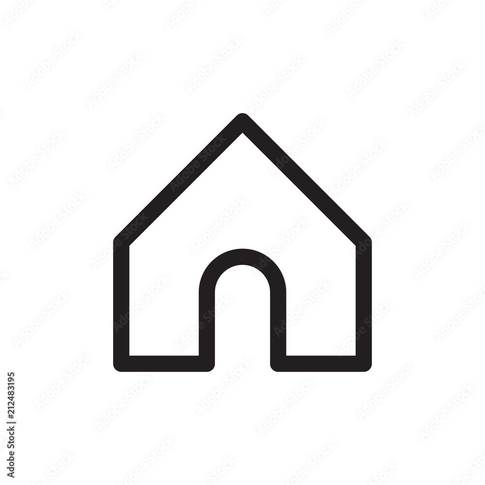 Icon home page. Logo, design, universal, business, social media. Pixel perfect. Vector Eps10. Icon home page. Logo, design, universal, business, social media. Pixel perfect. Vector Eps10.