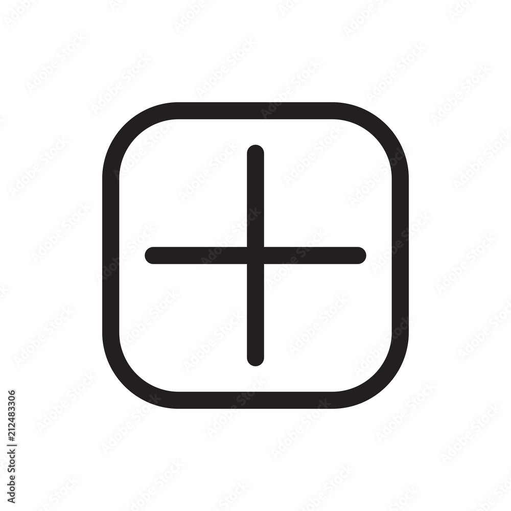 Icon add. Logo, design, universal, business, social media. Pixel perfect. Vector Eps10. Icon add. Logo, design, universal, business, social media. Pixel perfect. Vector Eps10.