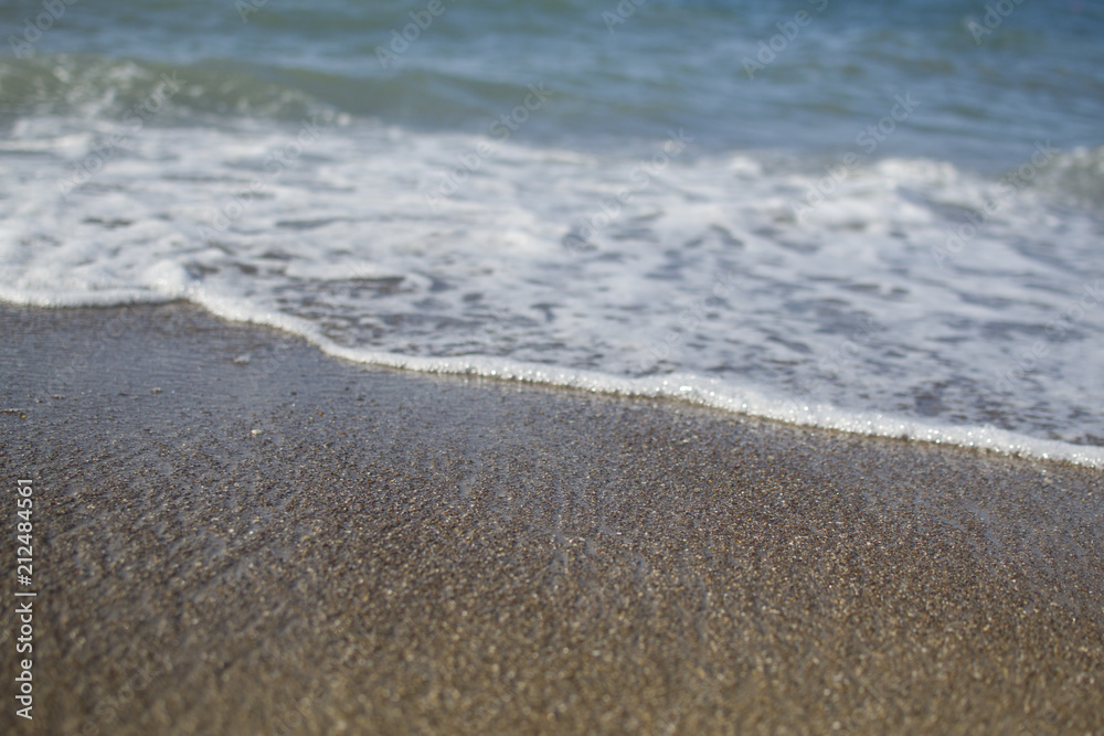 background with sea waves and sand background with sea waves and sand