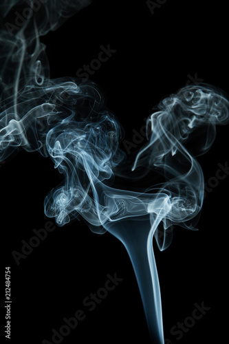 Wallpaper Mural smoke on a black background Torontodigital.ca