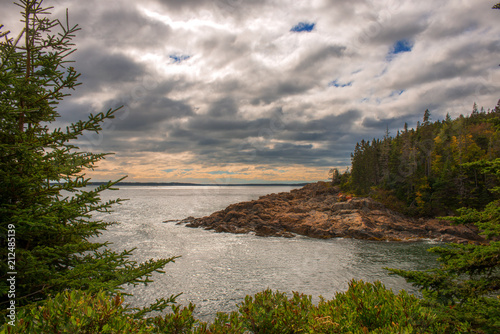 Maine coastline, Acadia National Park