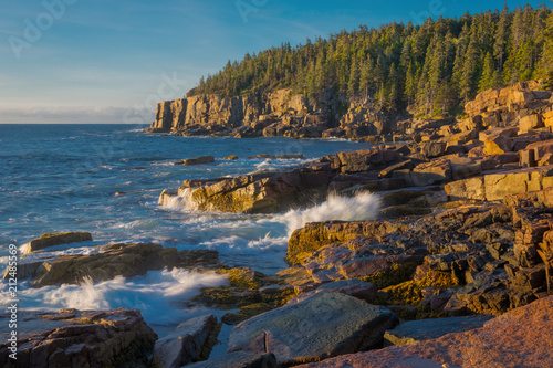 Maine coastline, Acadia National Park