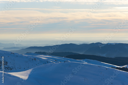 Winter landscape in Carpathian Mountains © Ivanica