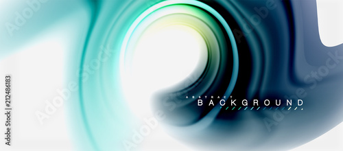 Rainbow fluid colors abstract background twisted liquid design, colorful marble or plastic wavy texture backdrop, multicolored template for business or technology presentation or web brochure cover