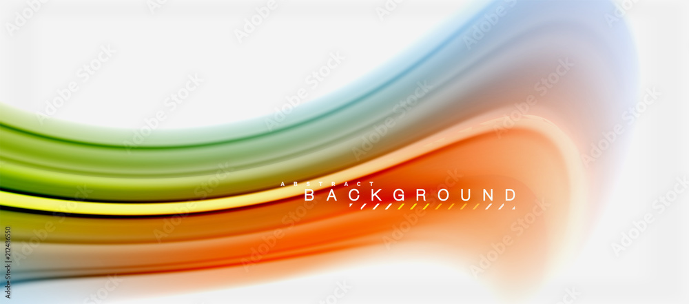 Rainbow fluid colors abstract background twisted liquid design, colorful marble or plastic wavy texture backdrop, multicolored template for business or technology presentation or web brochure cover Rainbow fluid colors abstract background twisted liquid design, colorful marble or plastic wavy texture backdrop, multicolored template for business or technology presentation or web brochure cover