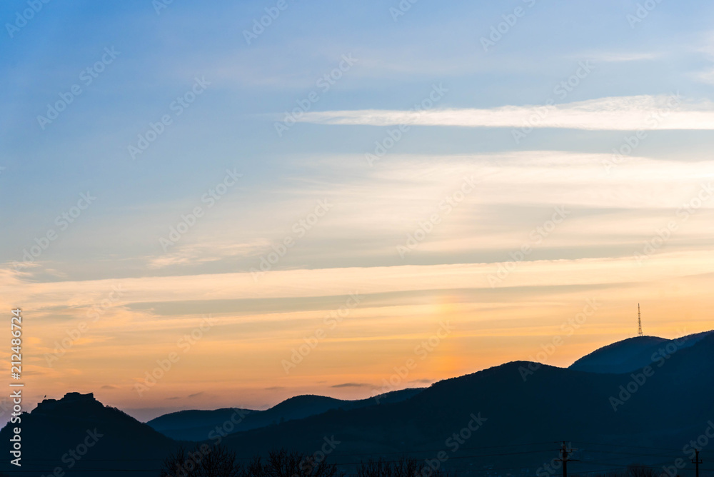 Obraz premium Sunset clouds