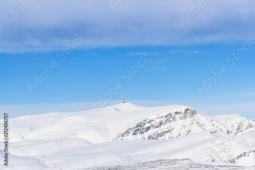 Snow Mountains in Bucegi mountains © Ivanica
