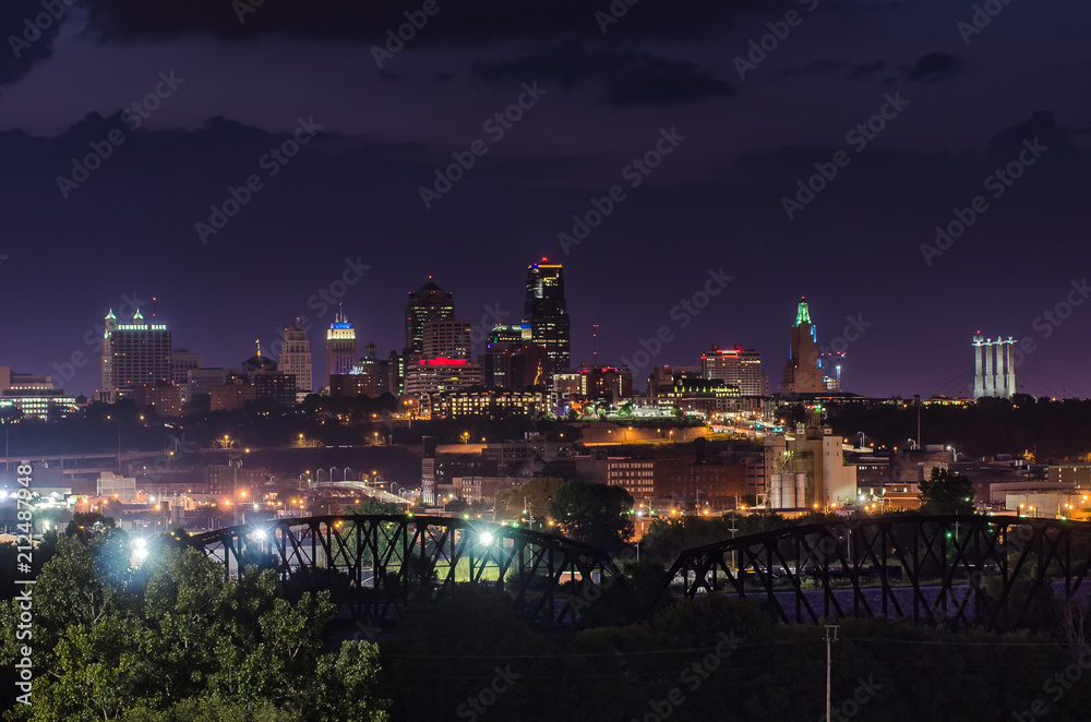 Fototapeta premium Kansas City Skyline