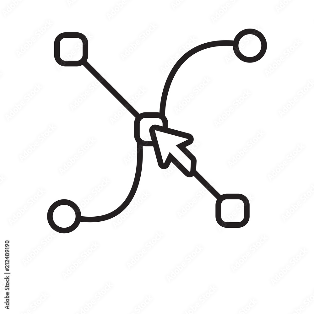 Vector icon vector sign and symbol isolated on white background, Vector logo concept Vector icon vector sign and symbol isolated on white background, Vector logo concept