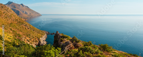 Zingaro sea coast, Sicily, Italy