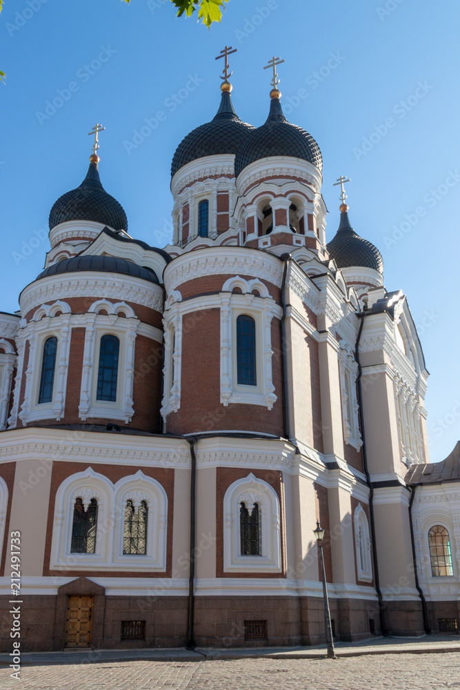 Alexander Nevsky Cathedral in Tallinn Old Town