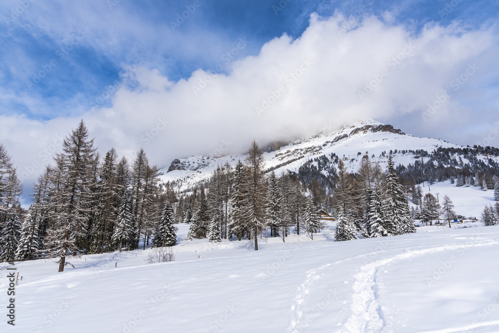 Fototapeta premium Landscape in Dolomites Mountains, Italy