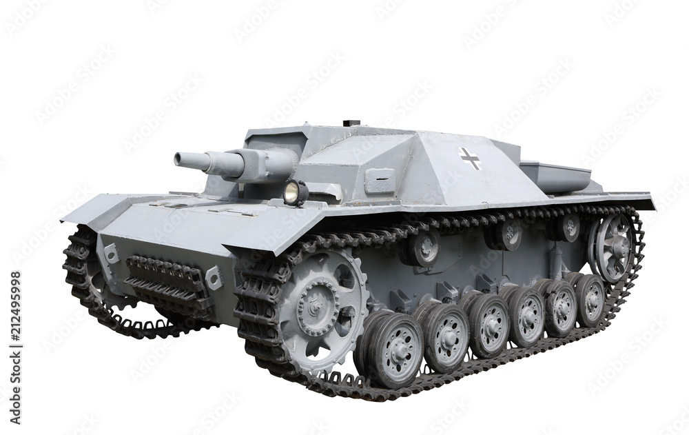 Mobile assault gun StuG III. Germany