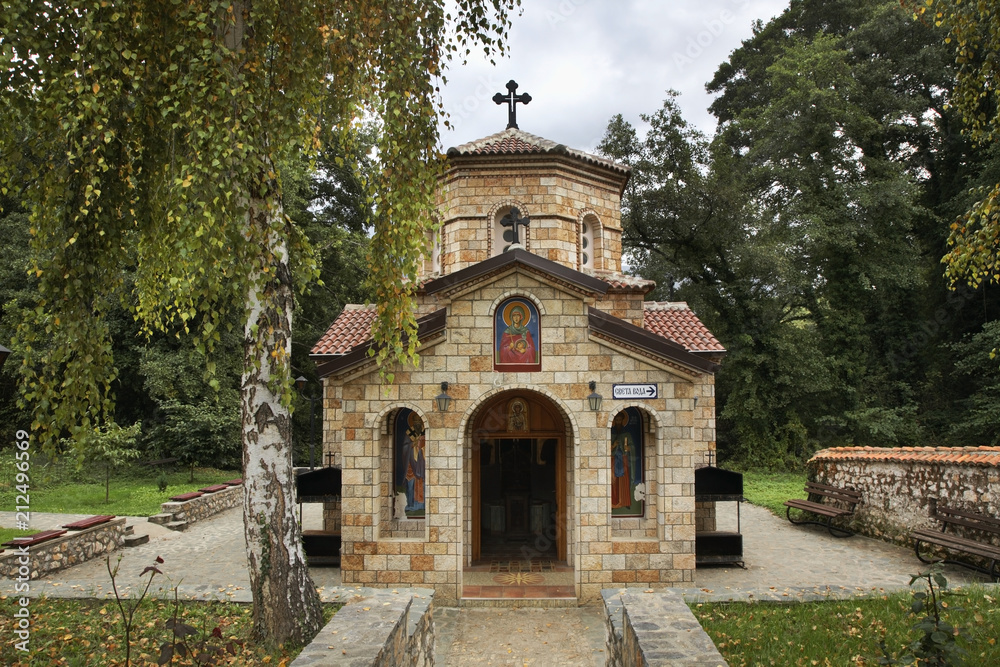 Saint Naum. Monastery of Saint Naum. Church of St. Paraskeva. Macedonia
