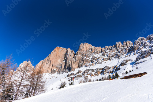 Ski resort in Dolomites Mountains © Ivanica
