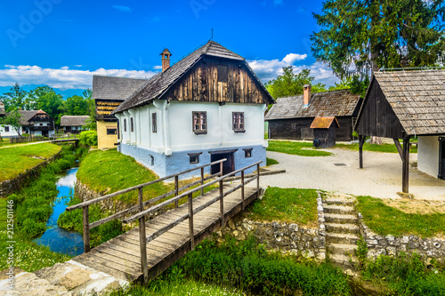 Obraz na plátně Kumrovec Zagorje scenery