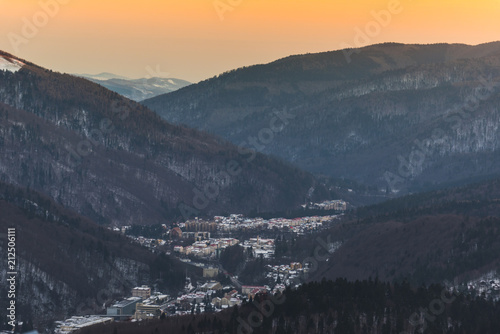 Winter in Carpathian Mountains