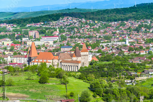 Hunedoara city view, Romania