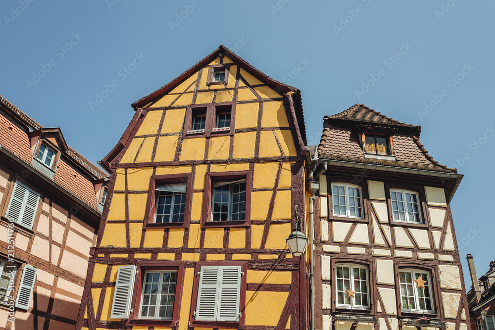 Typical architecture in Colmar, France