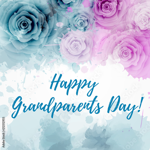 Happy Grandparents day card