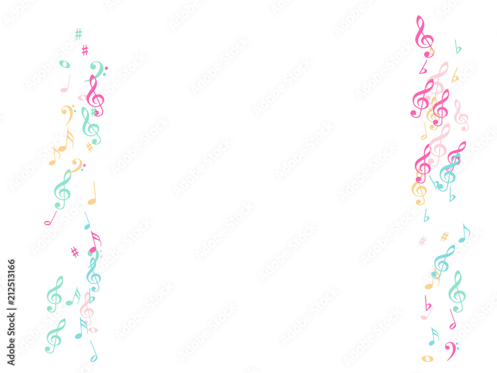 Music Notes Confetti Falling Chaos Vector. Music Symbols Texture Poster Background Elements. Party Night, Festival, Celebration or Concert, Melody Notes Trail. Decorative Song Sheets Chaos Effect. Music Notes Confetti Falling Chaos Vector. Music Symbols Texture Poster Background Elements. Party Night, Festival, Celebration or Concert, Melody Notes Trail. Decorative Song Sheets Chaos Effect.