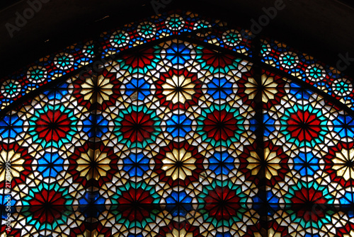 Persian stained glass window