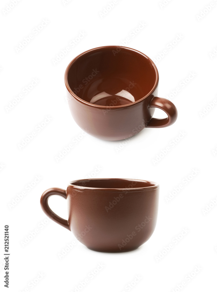 Obraz premium Ceramic cup isolated