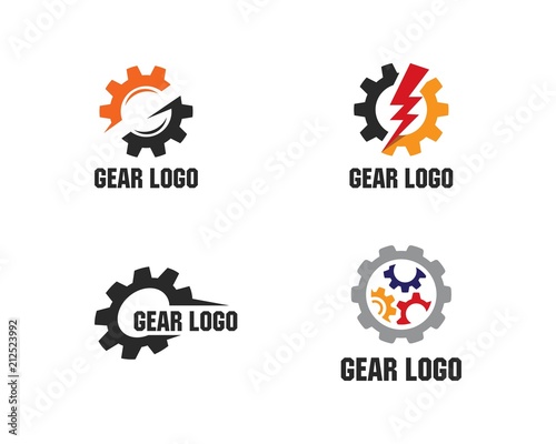 Gear Logo Template