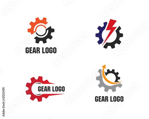 Gear Logo Template