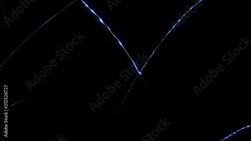 閃光アクション 3D ループ