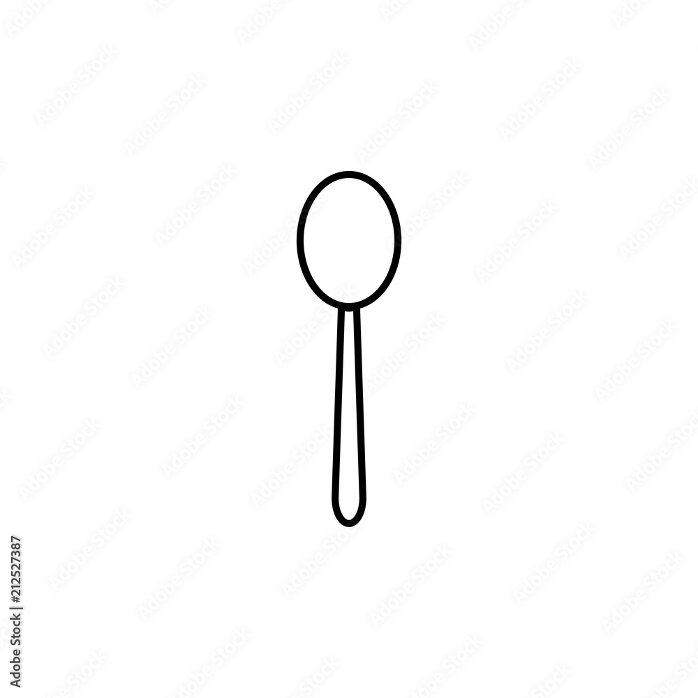 a spoon icon. Element of kitchen appliances icon for mobile concept and web apps. Thin line a spoon icon can be used for web and mobile. Premium icon a spoon icon. Element of kitchen appliances icon for mobile concept and web apps. Thin line a spoon icon can be used for web and mobile. Premium icon