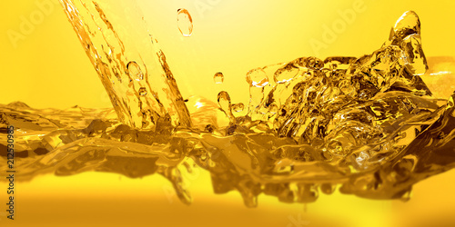 Pouring oil car