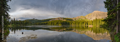 Alta Lake Reflecting the Mountains