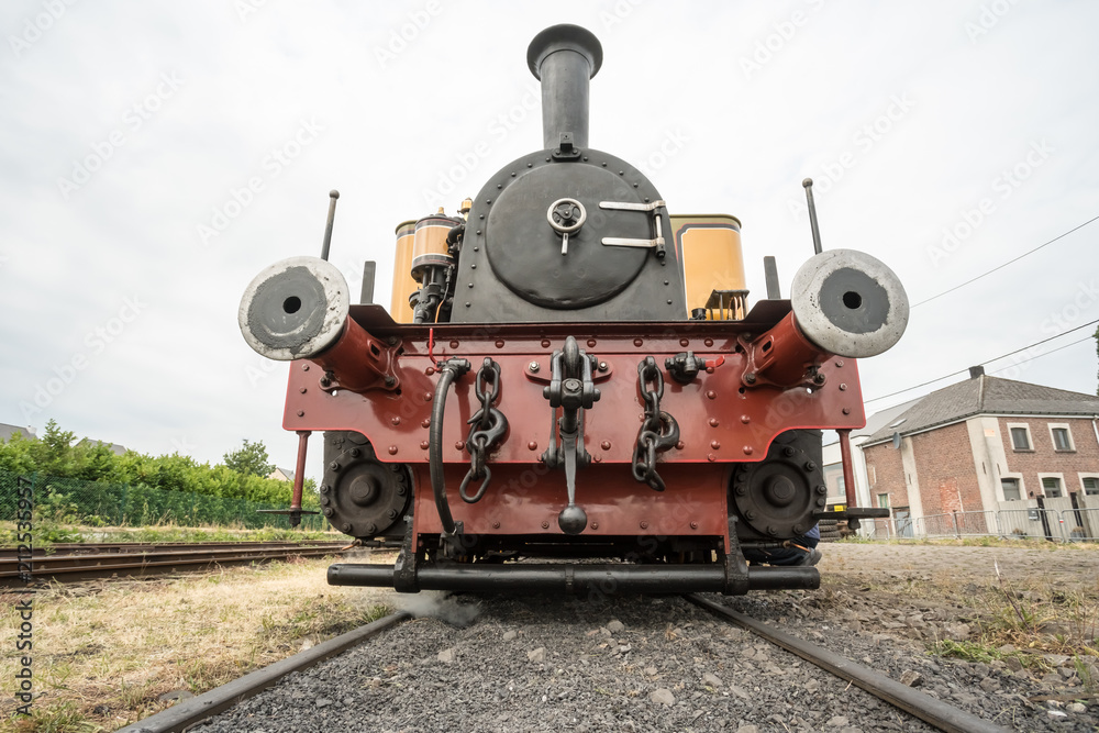 Fototapeta premium connection iron from a train