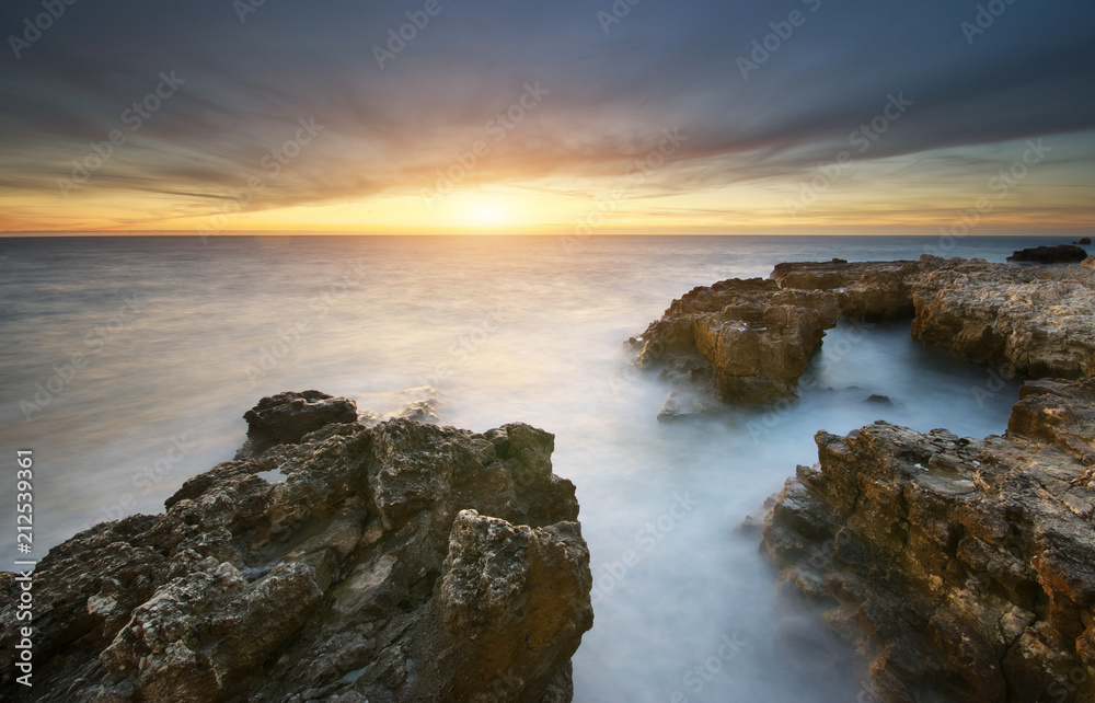 Beautiful beach shore Beautiful beach shore