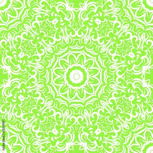 Flower mandala. Printable decorative elements. Vector illustration for design
