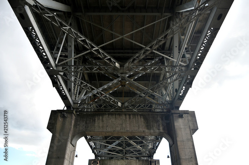 Granville Bridge at bottom view