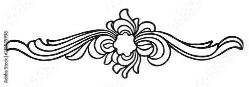 Vintage decoration element emblem #isolated #vector - Dekoration Element Verzierung Emblem