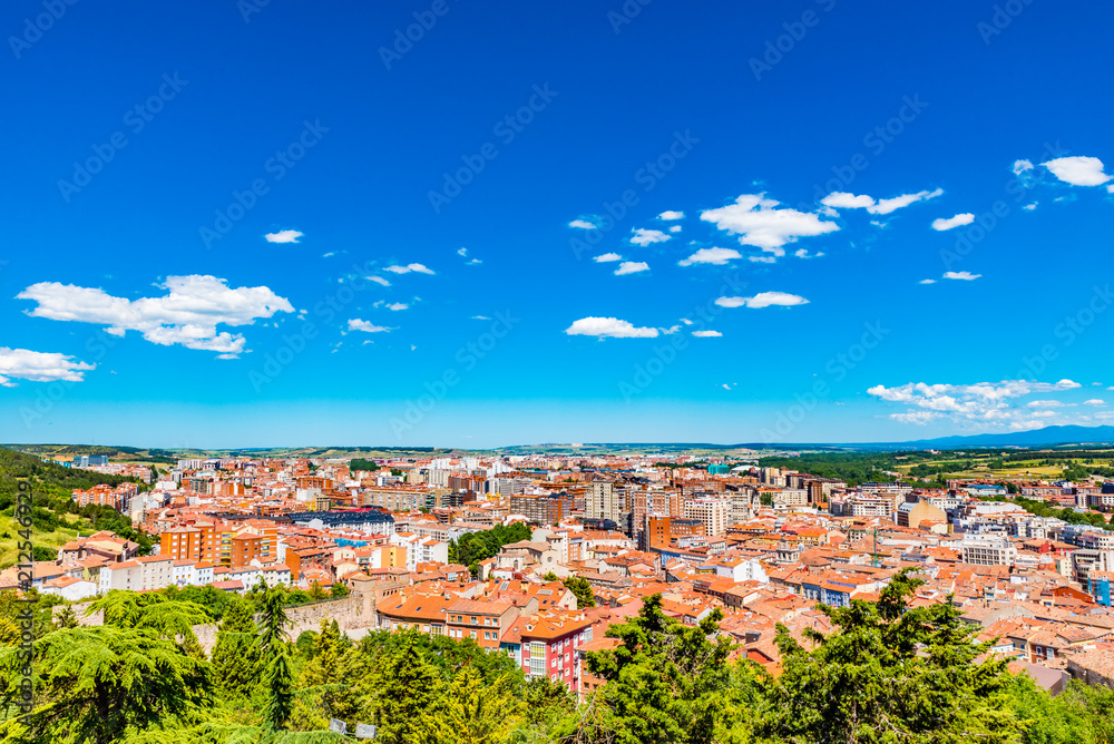 Cityscape of Burgos, Spain