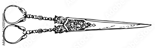 Scissors #vector #isolated - Schere