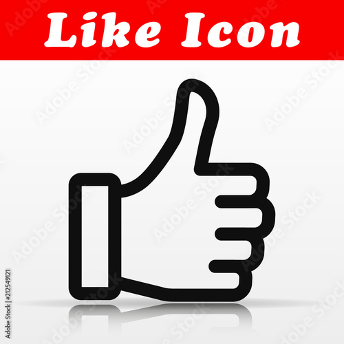 line like vector icon design