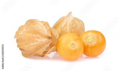 Cape gooseberry isolated on white background