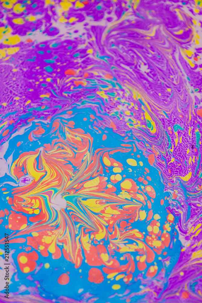 abstract wallpaper background in ebru technique