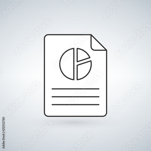 Pie linear chart document i...